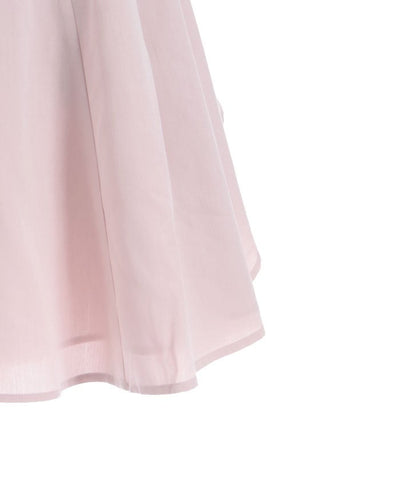 Back Frill Midi Skirt