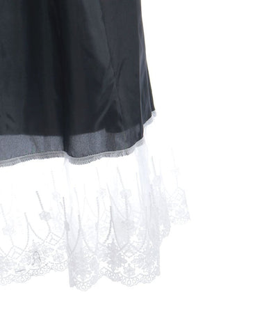 Plaid Irregular Hem Skirt