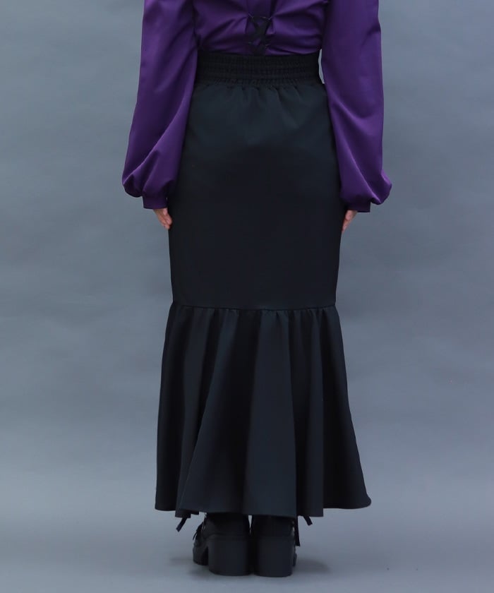 Lace-Up Mermaid Skirt