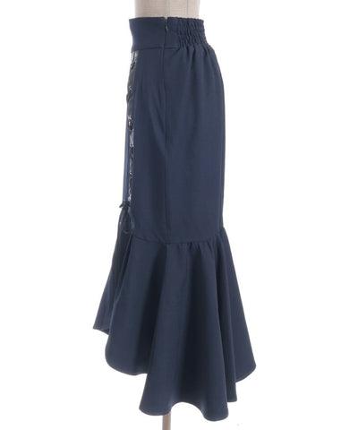 Lace-Up Mermaid Skirt