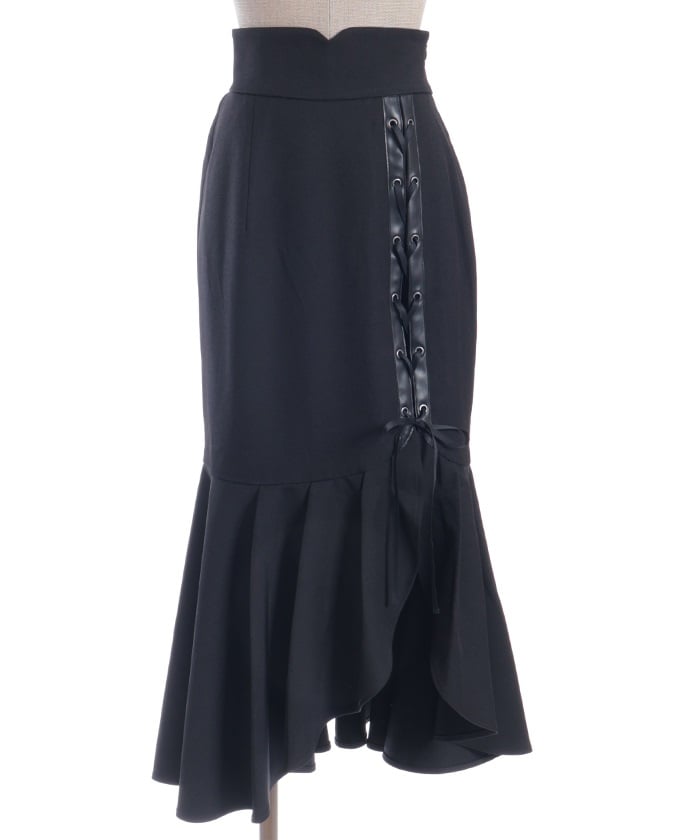 Lace-Up Mermaid Skirt
