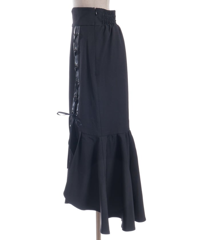 Lace-Up Mermaid Skirt