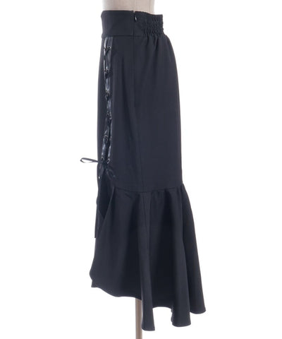 Lace-Up Mermaid Skirt