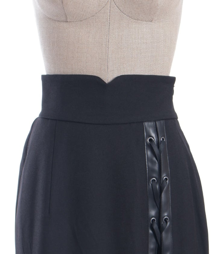 Lace-Up Mermaid Skirt