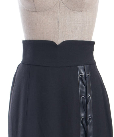 Lace-Up Mermaid Skirt