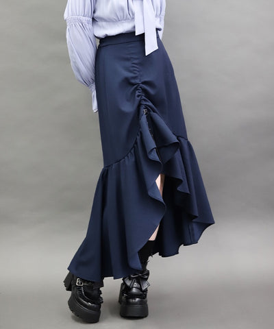 Belt Drawstring Mermaid Skirt – axes femme from JAPAN