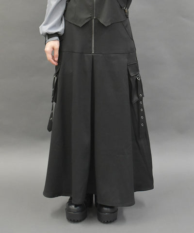 Belt Design Army Skirt