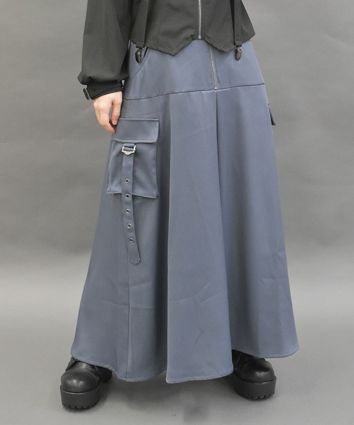 Belt Design Army Skirt