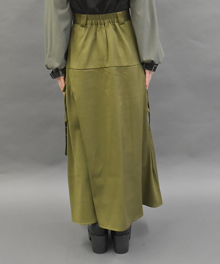 Belt Design Army Skirt