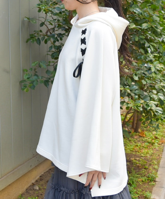 Pollen Guard Lace-Up Poncho