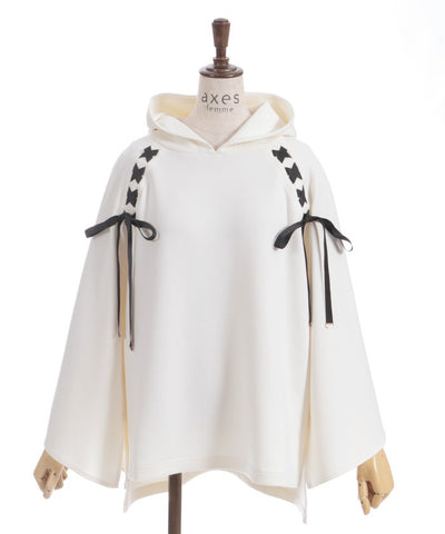 Pollen Guard Lace-Up Poncho