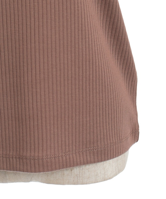 Square Neck Pullover with Ribbon