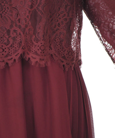 Lace & Pleated Dress