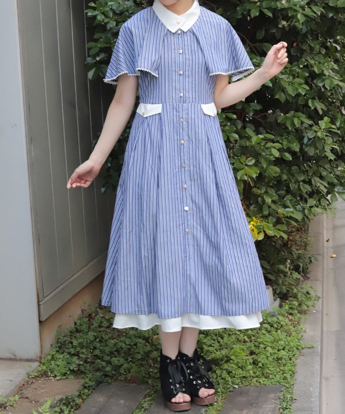 axes femme blue dress Spellbinding blue dress by axes femme[SOLD] Size M-L Bust: 90-110cm  Waist: 75-78cm Hip: 110cm Length: 81cm features fully shirred bodice  adorned with ribbon loop laces, gathered ruffles, central slit, chiffon  ruffle trims