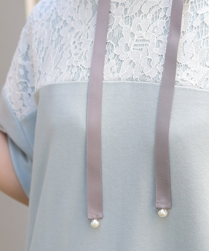 Bicolor Hoodie Tunic