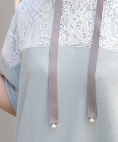 Bicolor Hoodie Tunic