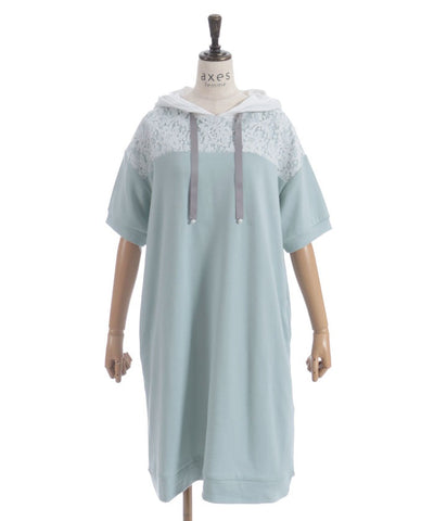 Bicolor Hoodie Tunic