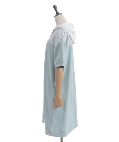 Bicolor Hoodie Tunic