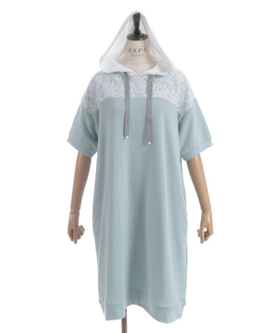 Bicolor Hoodie Tunic