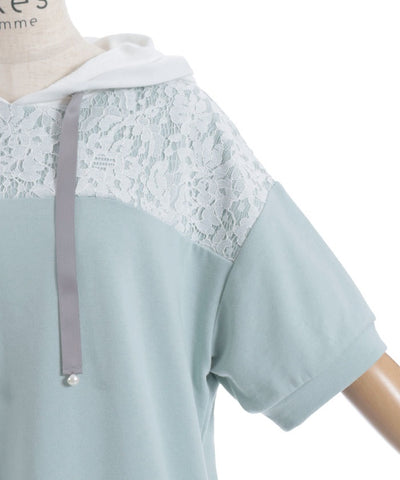Bicolor Hoodie Tunic