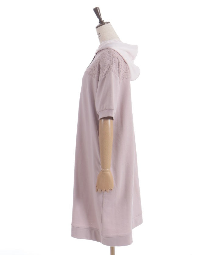 Bicolor Hoodie Tunic