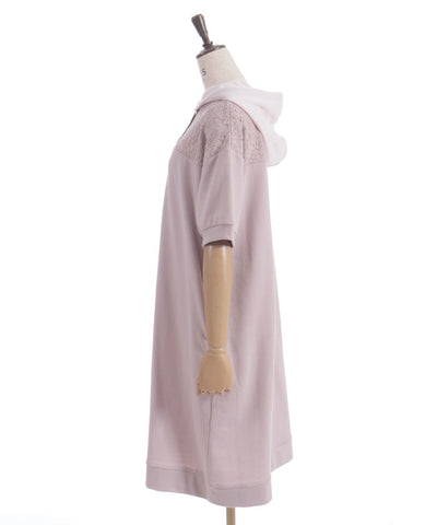 Bicolor Hoodie Tunic