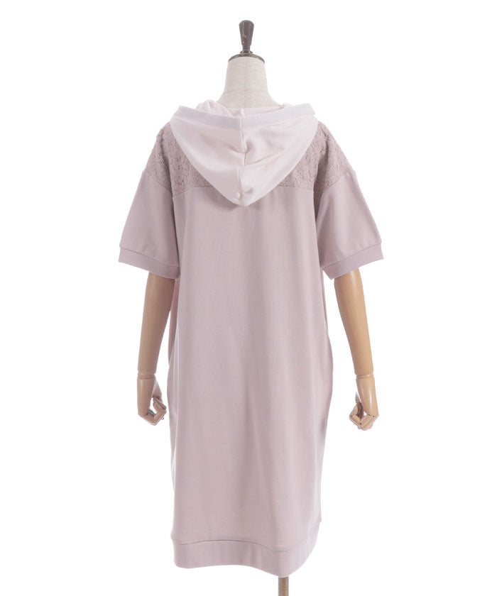 Bicolor Hoodie Tunic
