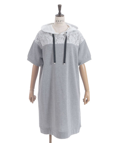 Bicolor Hoodie Tunic