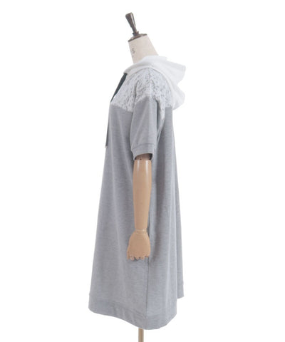 Bicolor Hoodie Tunic