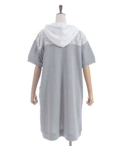 Bicolor Hoodie Tunic