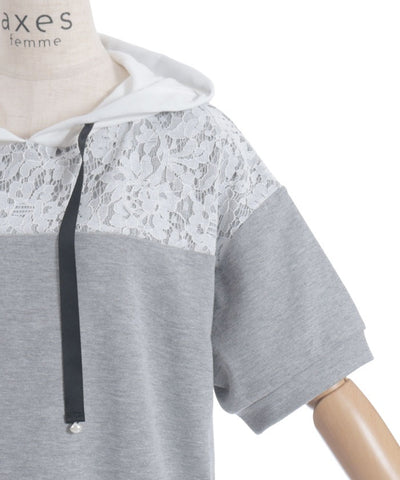 Bicolor Hoodie Tunic