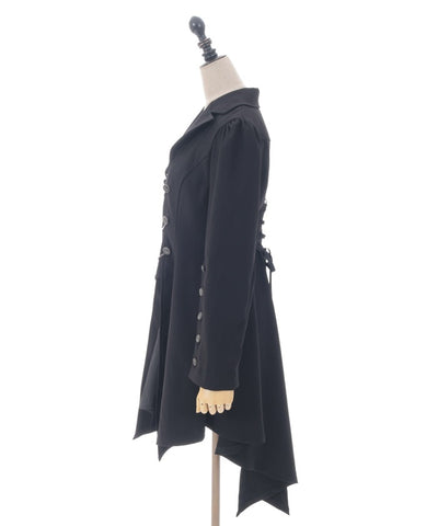 Swallowtail Design Long Jacket