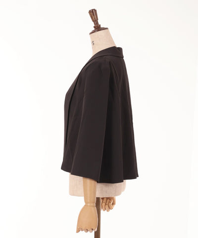 Cape Style Slit Sleeve Jacket