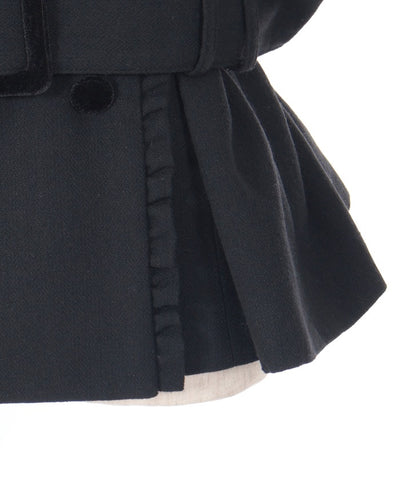 Sailor Collar Flare Jacket T-Shirt