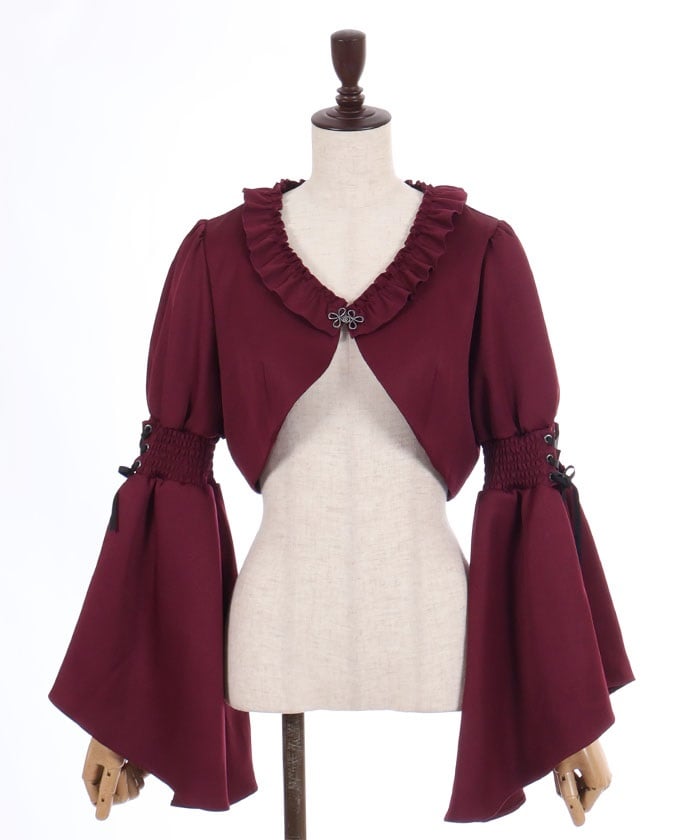 Flare Sleeve Bolero Jacket – axes femme from JAPAN