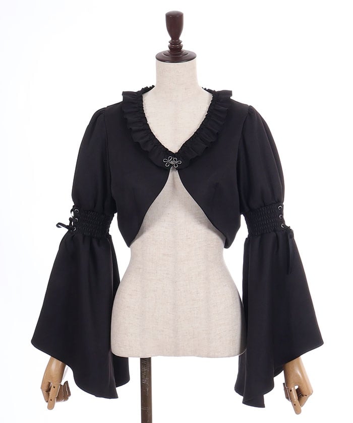 Flare Sleeve Bolero Jacket – axes femme from JAPAN