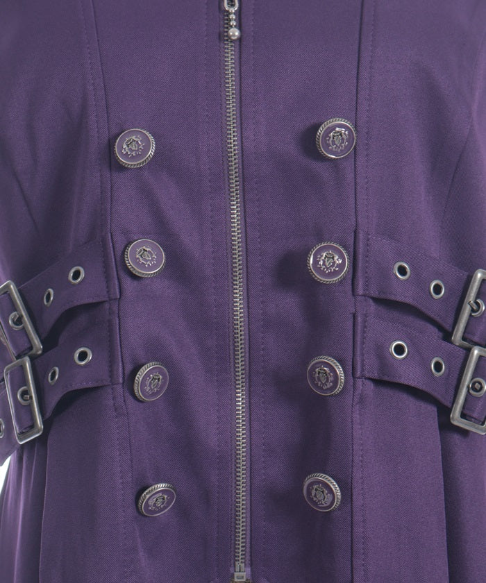 Belt Design Long Vest