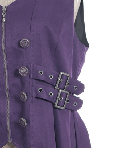 Belt Design Long Vest