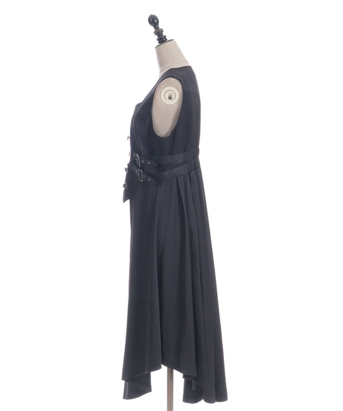 Belt Design Long Vest
