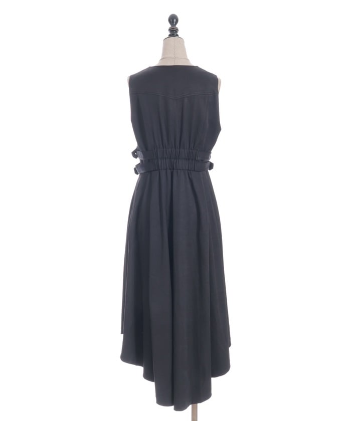 Belt Design Long Vest