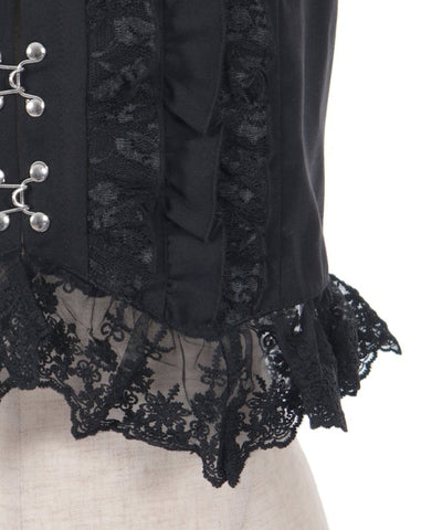 Corset Style Frill Bustier