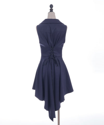 Swallowtail Design Long Vest