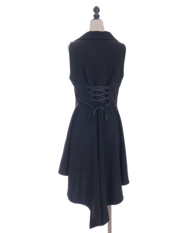 Swallowtail Design Long Vest