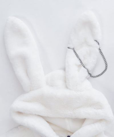 Bunny Ears Fur Coat