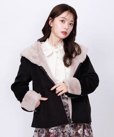 Fur Hood Coat