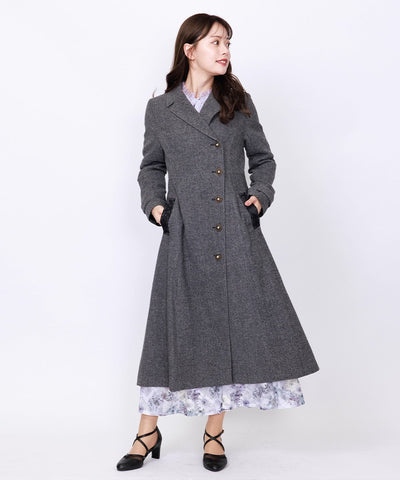 Double Breasted Tailored Collar Coat