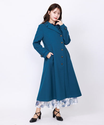 Double Breasted Tailored Collar Coat