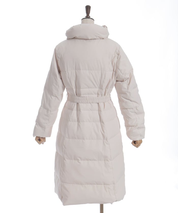 Shaping Panel Long Down Coat