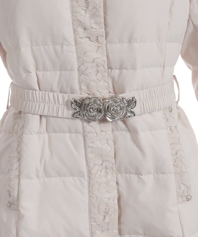 Shaping Panel Long Down Coat