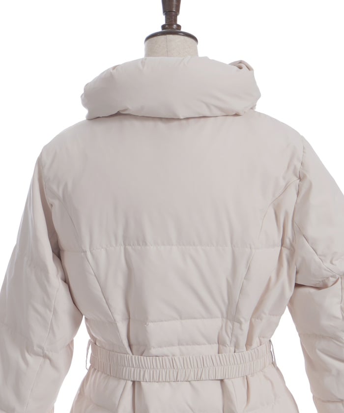 Shaping Panel Long Down Coat